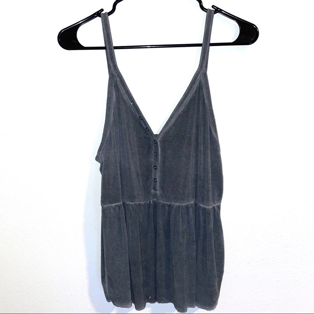 Loose peplum top